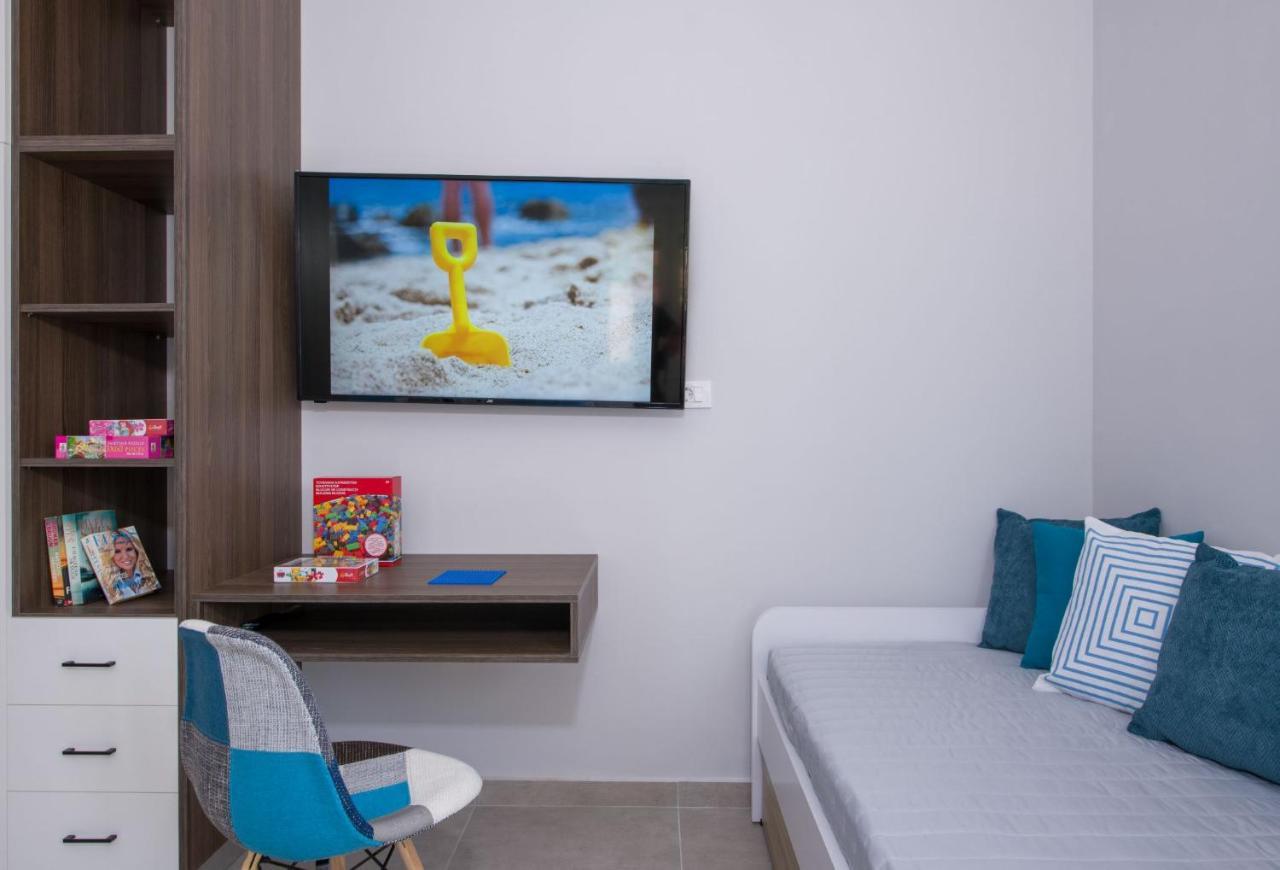 Luxury Villa Eva-Mari With Jacuzzi, 50M From The Beach Сталос Екстер'єр фото