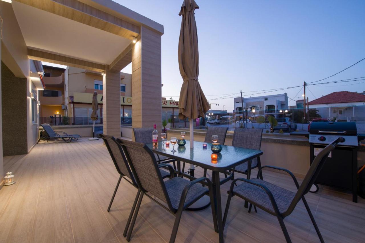 Luxury Villa Eva-Mari With Jacuzzi, 50M From The Beach Сталос Екстер'єр фото